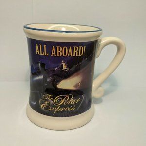 Polar Express Christmas Coffee Mug "All Aboard"